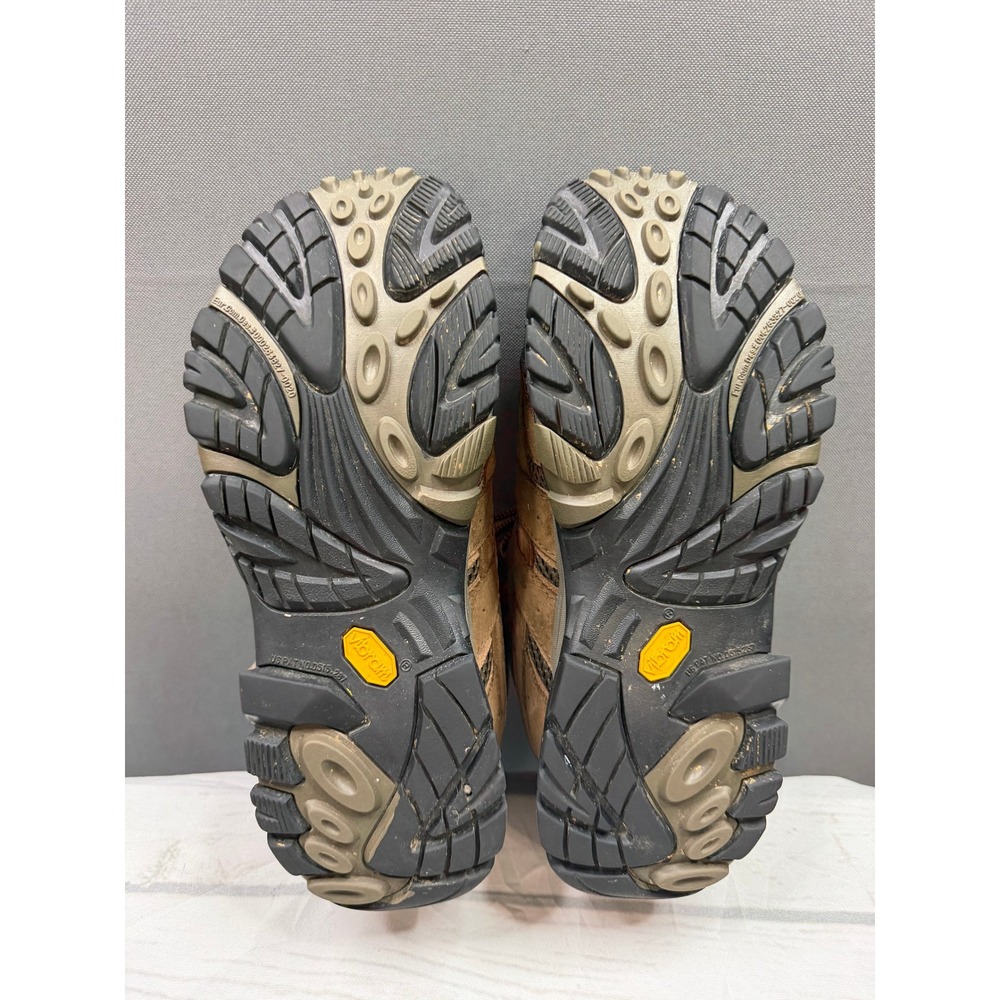 Merrell Moab 2 Mid Ventilator Hiking Boots Mens Brown Suede Mesh 11W - Picture 11 of 11